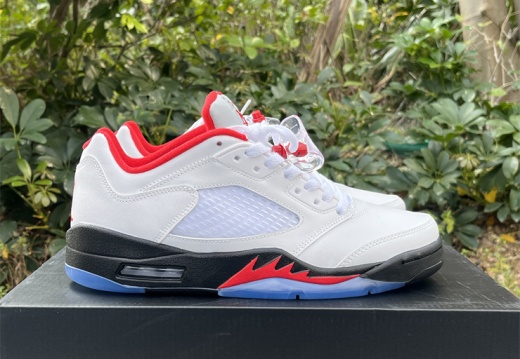 Air Jordan 5 Low Fire Red CU4523-100 36-47.5